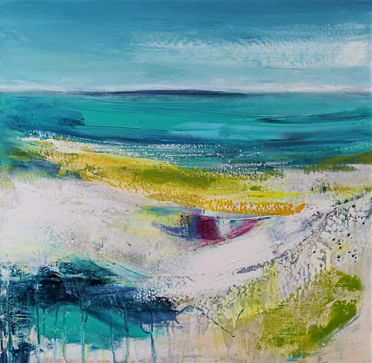 'Over the Dunes, Iona' by artist Anne Butler